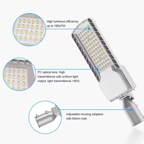 5 Years Warranty 180lm/W IP67 Outdoor LED Street Light