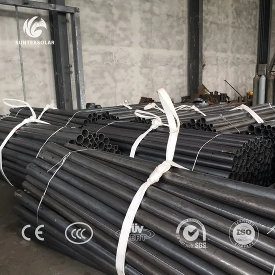 9m Galvanized Street Light Poles