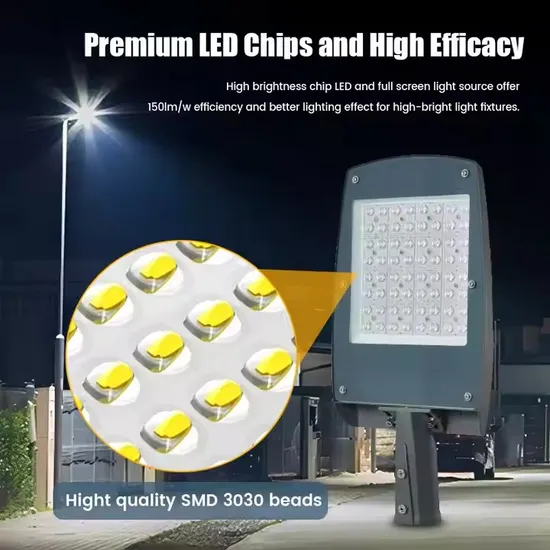 Aluminum Outdoor Road Street Light High Power IP66 LED Light AC 50W 75W 100W 150W 200W