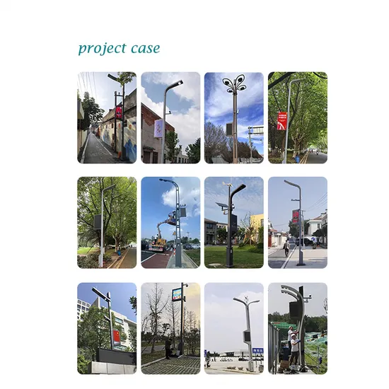 Cheap Price Outdoor Q235 Galvanized Steel Smart Street Light Pole Outdoor in Smart Cities