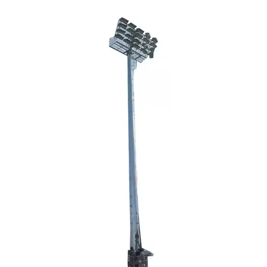 China Factory Customized Stadium Light Pole High Mast Light Pole