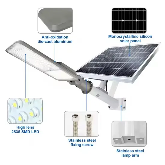 Commercial Newdesign IP65 Outdoor 30W 60W 100W Lampadaire Solaire LED Split Solar Street Light