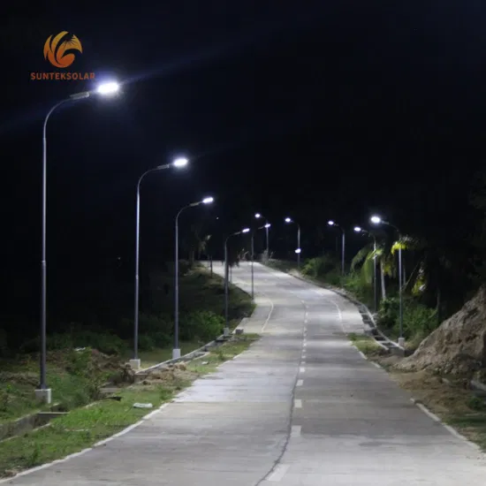 Cost-Effective Outdoor Efficient LED Solar Street Lamp All in Two Solar LED Outdoor Lighting 80W 100W 120W Street Light Solar