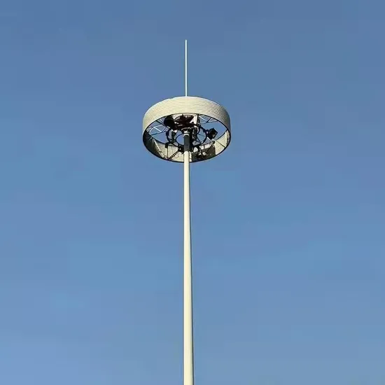 Customized 18m 20m 25m 30m 35m Galvanized Steel LED Street High Mast Lighting Pole