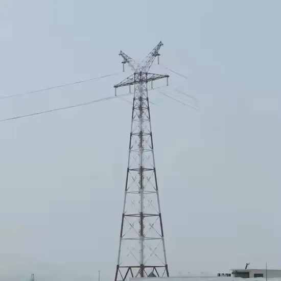 Customized Ground Polygonal Octagonal Electric Pole Telecommunication Tower Power Transmission Tower Pole