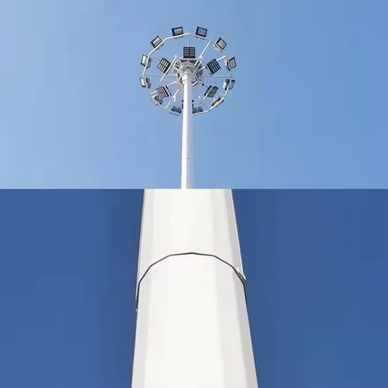 Customized High Mast Light Flood Lighting 15m 20m 25m 30m 35m 40m High Mast Lighting Tower for Football Stadium Airport Seaport