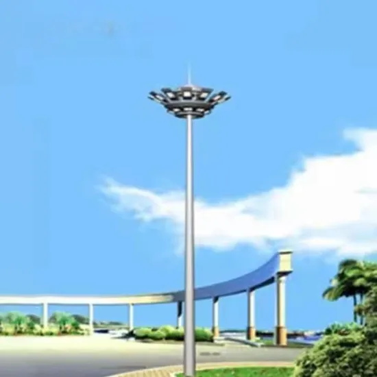 Customized Tennis Court Light Pole 12m15m 18m 20m High Mast Pole Flood Lighting Pole