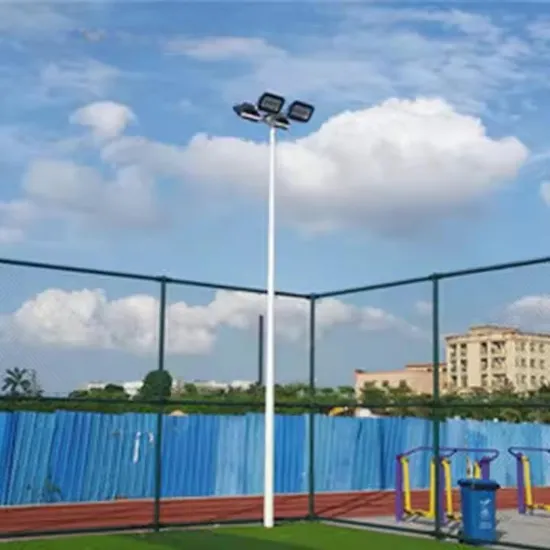 Customized Tennis Court Light Pole 12m15m 18m 20m High Mast Pole Flood Lighting Pole