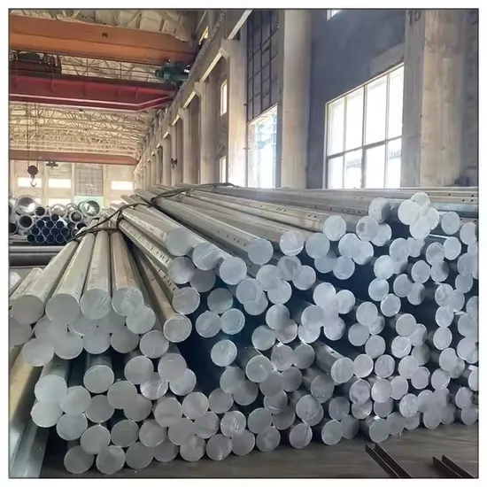 Electricity Steel Pole 25m 30m Galvanized Electric Power Pole