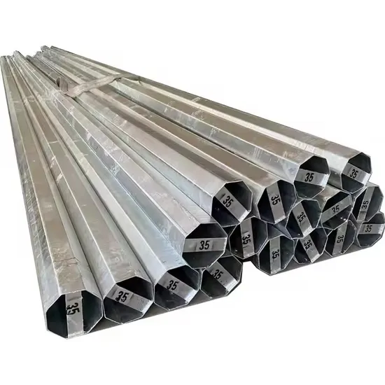 Electricity Steel Pole 25m 30m Galvanized Electric Power Pole