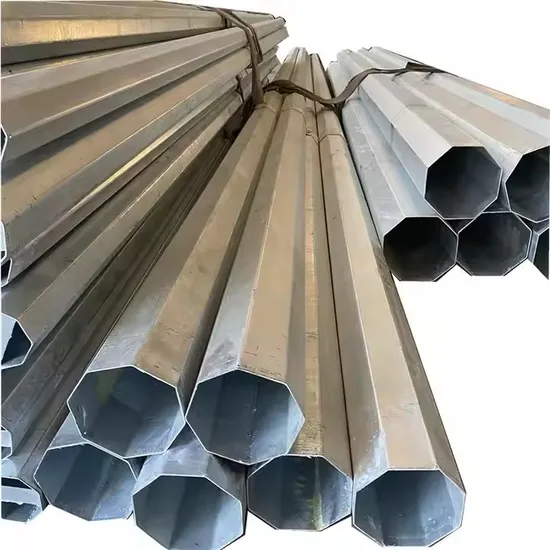 Electricity Steel Pole 25m 30m Galvanized Electric Power Pole