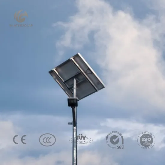 Energy-Saving LED Solar Street Light with Remote Control