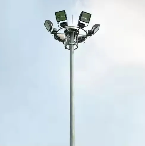 Factory Directly Sale 15m 35m Height Station Lamp Stadium LED High Mast Light Price High Mast Light Pole