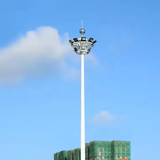 High Mast Light Pole Outdoor LED High Mast Light Pole Public Illumination for Football Stadium Airport Driveway Square