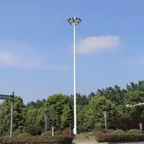 High Mast Light Pole Outdoor LED High Mast Light Pole Public Illumination for Football Stadium Airport Driveway Square