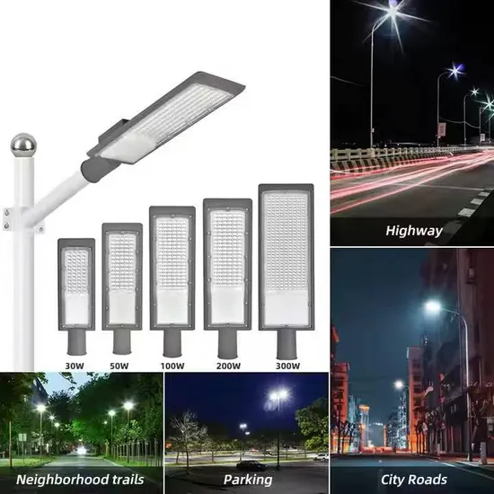 High Power Road Street Lamp Die Casting Aluminum LED Street Light