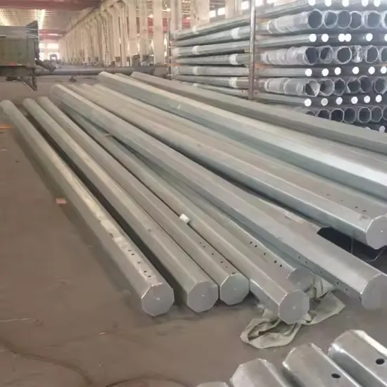 High Quality Electrical Steel Tubular Tower Pole for Electric Industry with Hot DIP Galvanized