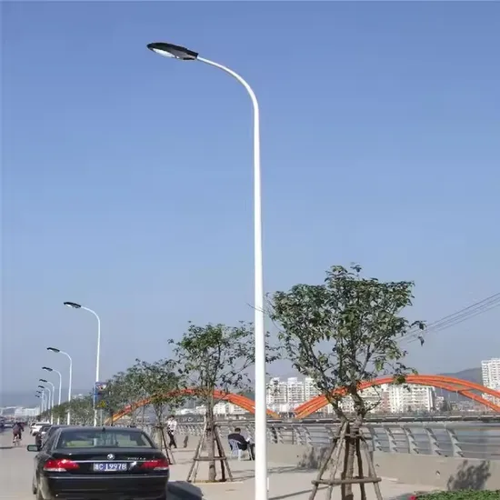 Hot Hip Galvanization Steel Solar LED Lighting Lamp Street Light Galvanized Manufacture