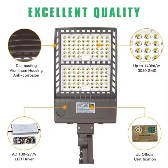 LED Light with Photocell LED Street Light Shoebox Lights