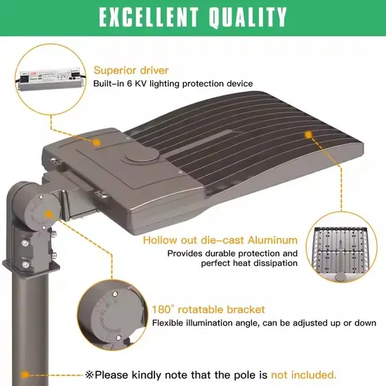 LED Light with Photocell LED Street Light Shoebox Lights