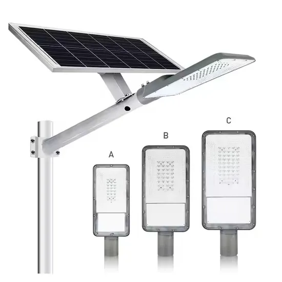 LED Solar Street Lamp Tuya Compatible 150W Waterproof Light Solar Powered Street Light for Outdoor in Smart City