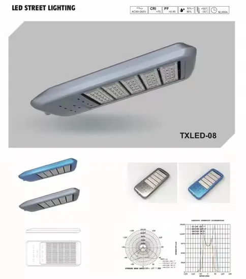 Manufacturer Free 3D Design 50W 100W 150W 200W Die-Casting Aluminum SMD3030 IP65 Waterproof Street Lamp Outdoor LED Street Light