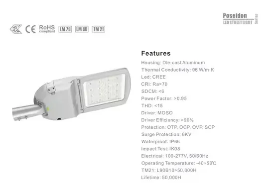 New Design 100000 Lumen Street Light LED Road Street Light