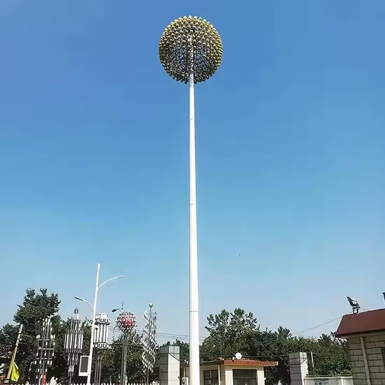 Outdoor Design Lighting Pole Lights 15m 20m 22m 30m Stadium High Mast Light High Mast Light Pole