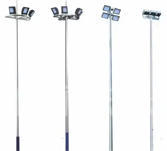 Suntek Polygonal 30m Flood Light Mast Pole - 30m