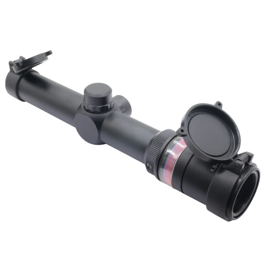 1.5-6X24 Composite Sight Air Gun Fiber Optic Scope Fiber Riflescopes