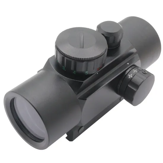 1X30 Red and Green Dot Sight Scope with 4 Changeable Reticle