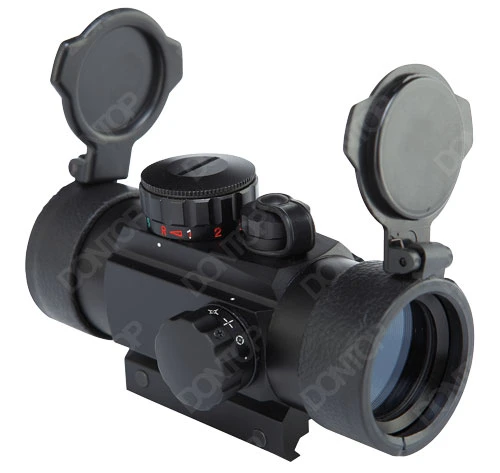 1X30 Red and Green Dot Sight Scope with 4 Changeable Reticle