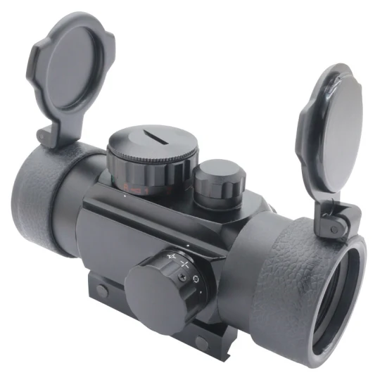 1X30 Red and Green Dot Sight Scope with 4 Changeable Reticle