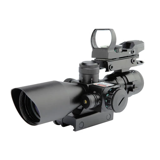 2.5-10X40 Laser Riflescope Tactical Riflescope