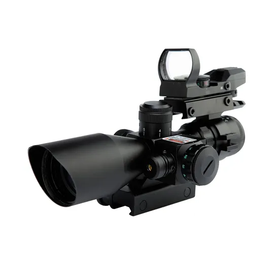 2.5-10X40 OEM Riflescope Red Dot Sight Laser Riflescope