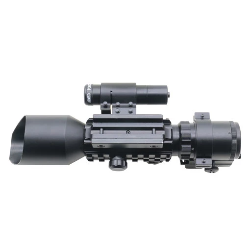 3-10X42 Riflescope Sight Red DOT Sight Laser Pointer Riflescope