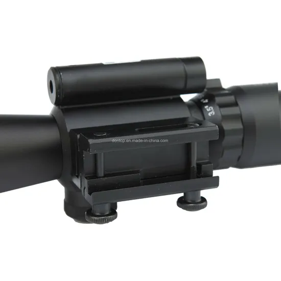 3.5-10X40 Red Laser Riflescopes Hunting Tactical Scope