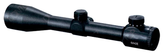 30mm Tube Target Riflescope 6X42 with Illuminated Glass Reticle