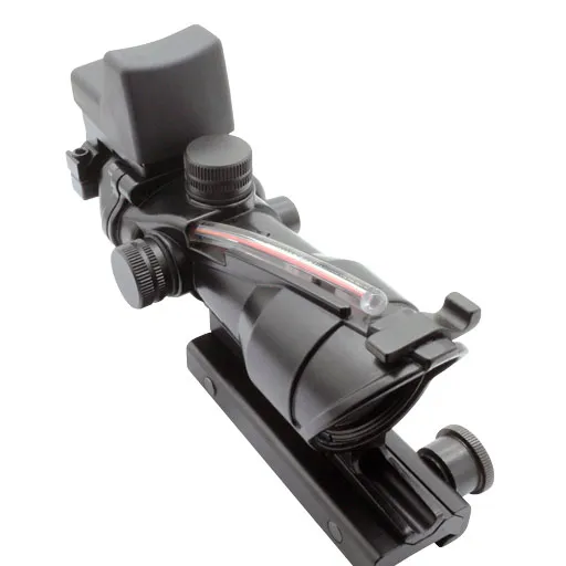 32X4 Fiber Optic Prism Reticle Riflescope Scope