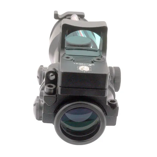 32X4 Fiber Optic Prism Reticle Riflescope Scope