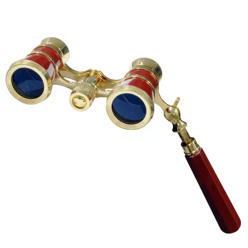 3X25 Mini Binoculars Handle Opera Glasses