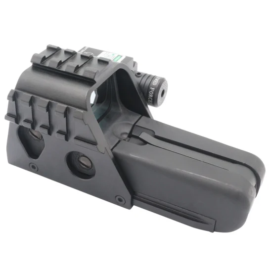 AA Battery Green Laser Sight Red Dot Riflescope Combo