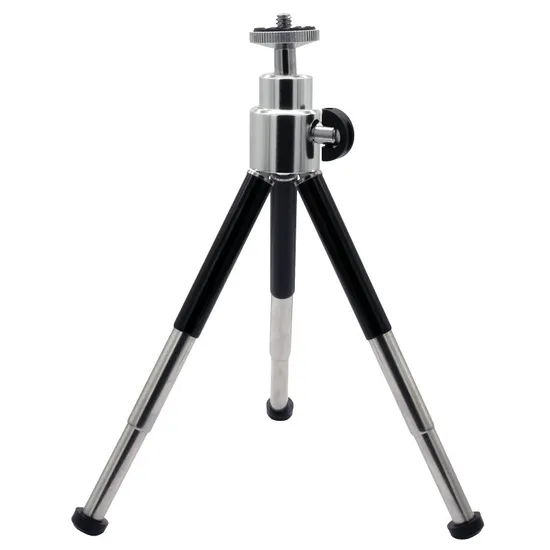 High Quality Mini Camera Stand 3 Fold Copper Table Tripods