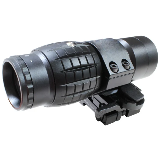 Red DOT Aim Scopes 3X Red DOT Magnifier with Mount