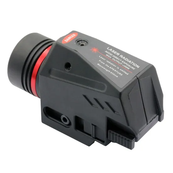 Tactical LED Torch Laser Sight Flash Light Combo