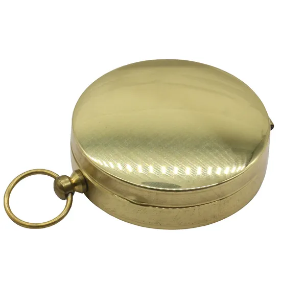 Wholesale Polished Copper Antique Gift Pocket Magnetic Compass