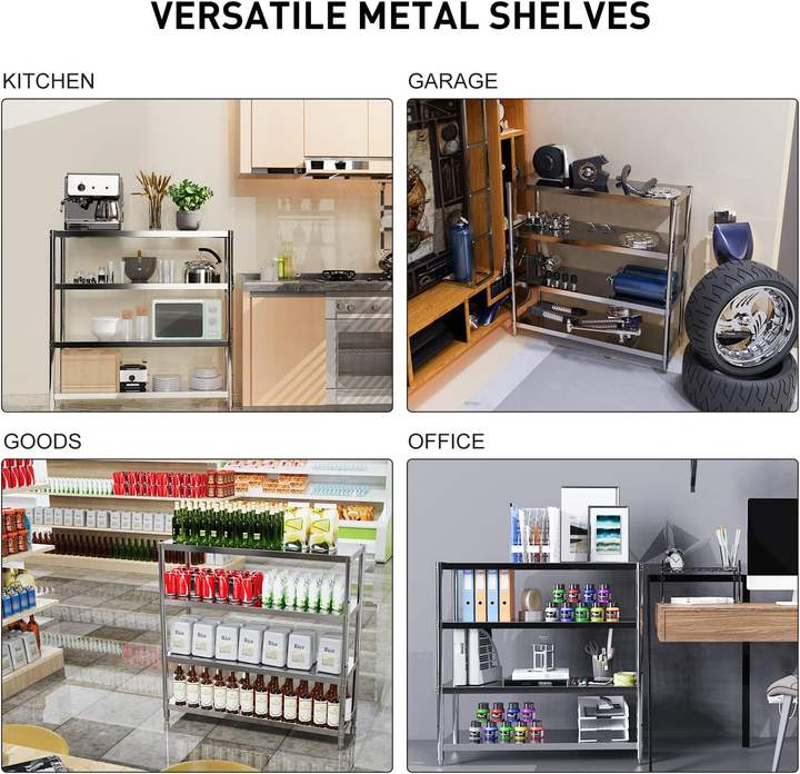 Heavybao Commercial Stainless Steel Storage Rack for Kitchen Premium Quality Stacking Racks & Shelves Manufacturing Services