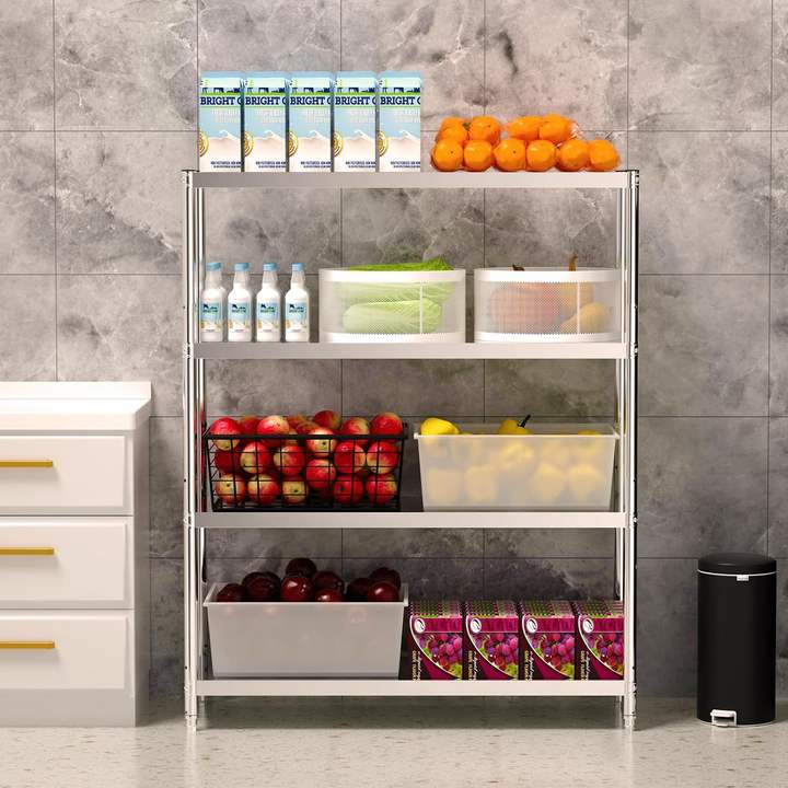 Heavybao Commercial Stainless Steel Storage Rack for Kitchen Premium Quality Stacking Racks & Shelves Manufacturing Services