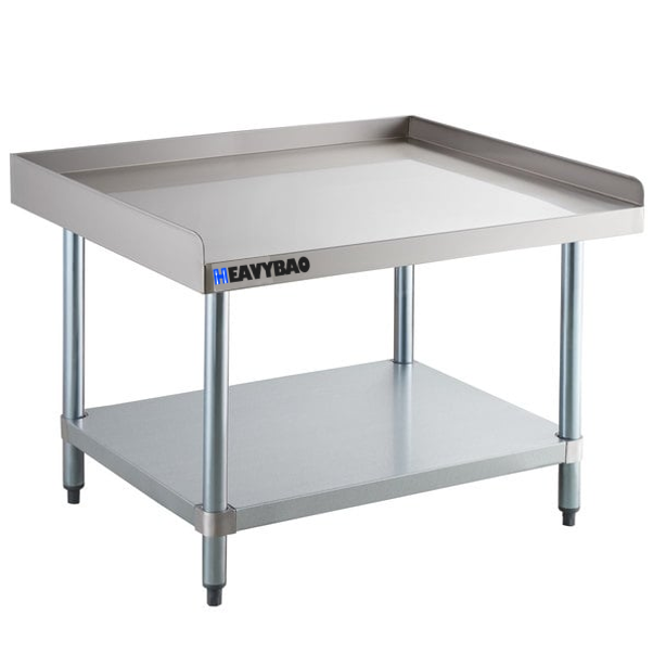 Heavybao Commercial Stainless Steel Workbench Professional Restaurant cabinet Kitchen Prep work table Manufacturing Solutions Production