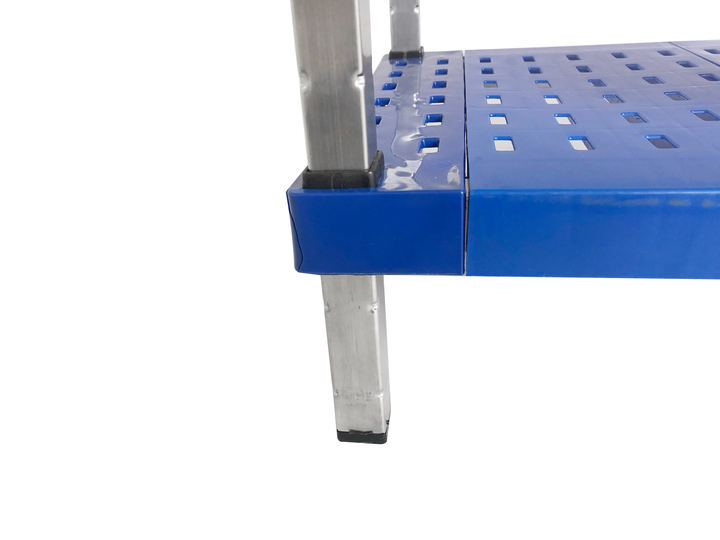 Heavybao Commerical GN Pan Storage Rack  Adjustable Shelf With Stainless Steel Tube Used Food Restaurant Kitchen Rack Shelf Factory-Owned Wholesale